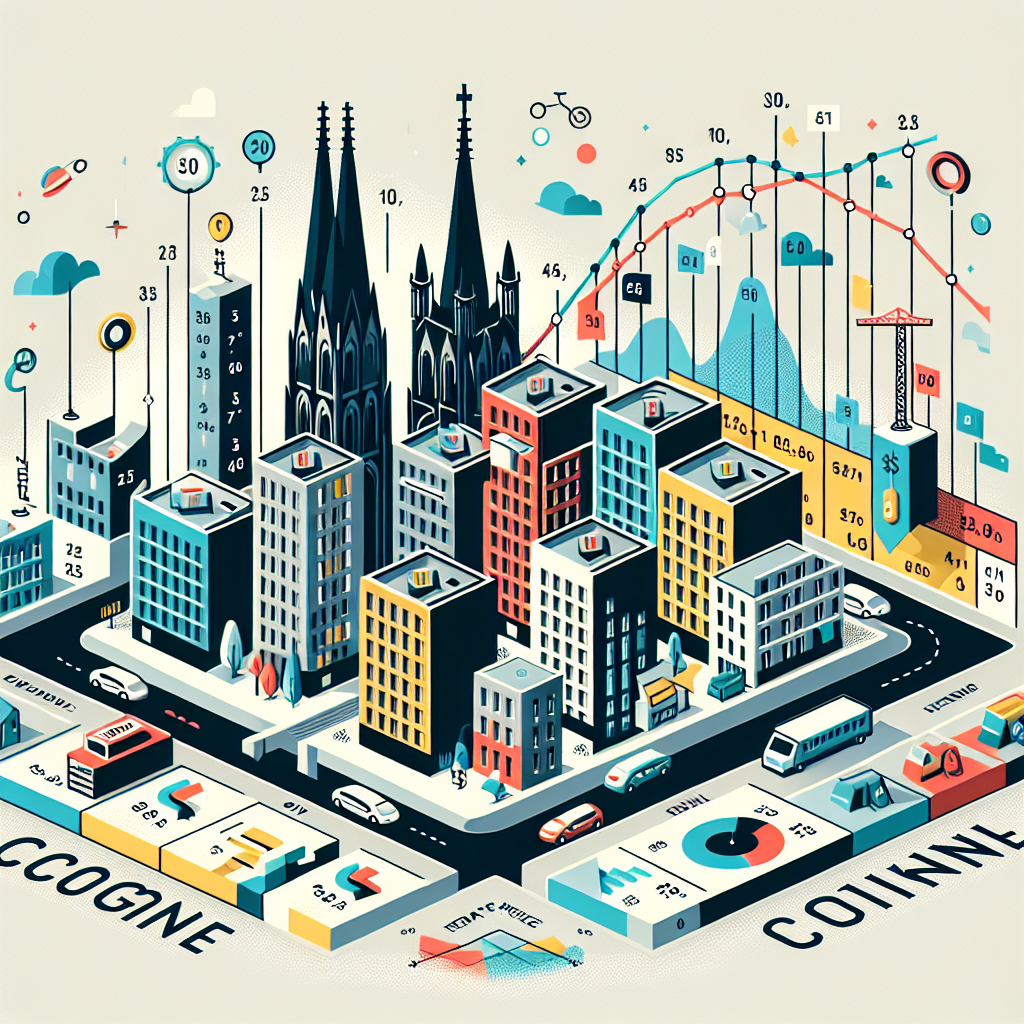 Entwicklung Mietspiegel Köln Wahn vs. andere Großstädte